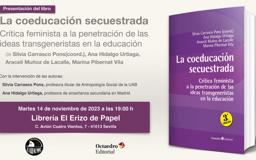 Presentación del libro: La coeducación secuestrada